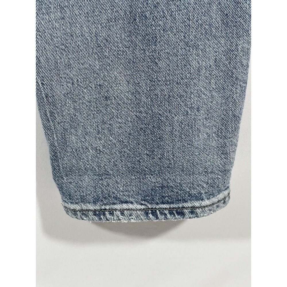 Lucky Brand Drew Mom Jeans Womens 8 29 Blue Denim High Rise Embroidered Retro - Picture 16 of 16